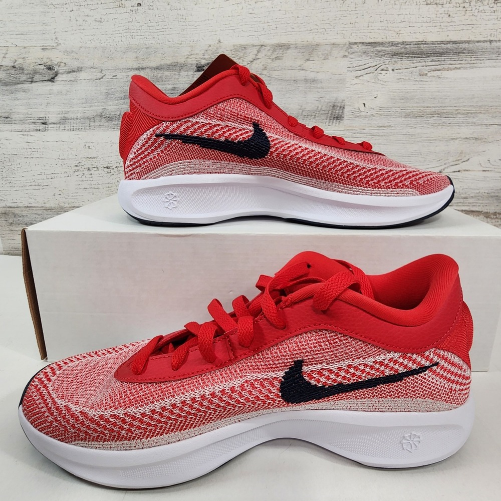 Nike G.T. Hustle Academy Men's Basketball Shoes Size 8 Red White FJ7791-600 NWB